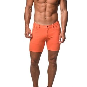 Steele/St33le Men's Orange Shorts